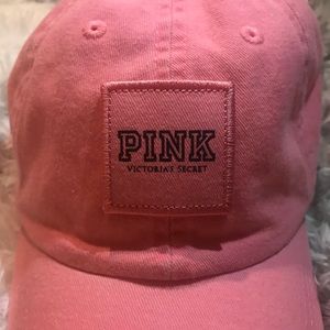 Pink (Victoria Secrets) pink hat.